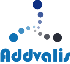 logo ADDVALIS PNG Bleu